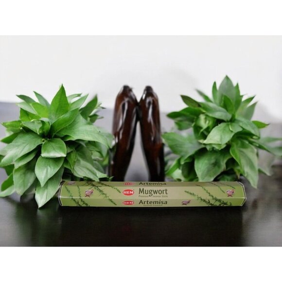 HEM Mugwort Incense Sticks Witchy Aromatherapy Meditation Ritual - Picture 5 of 8